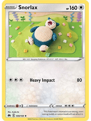 Snorlax - 109/159 - Rare