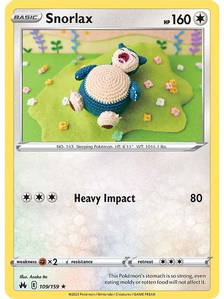 Snorlax - 109/159 - Rare 1