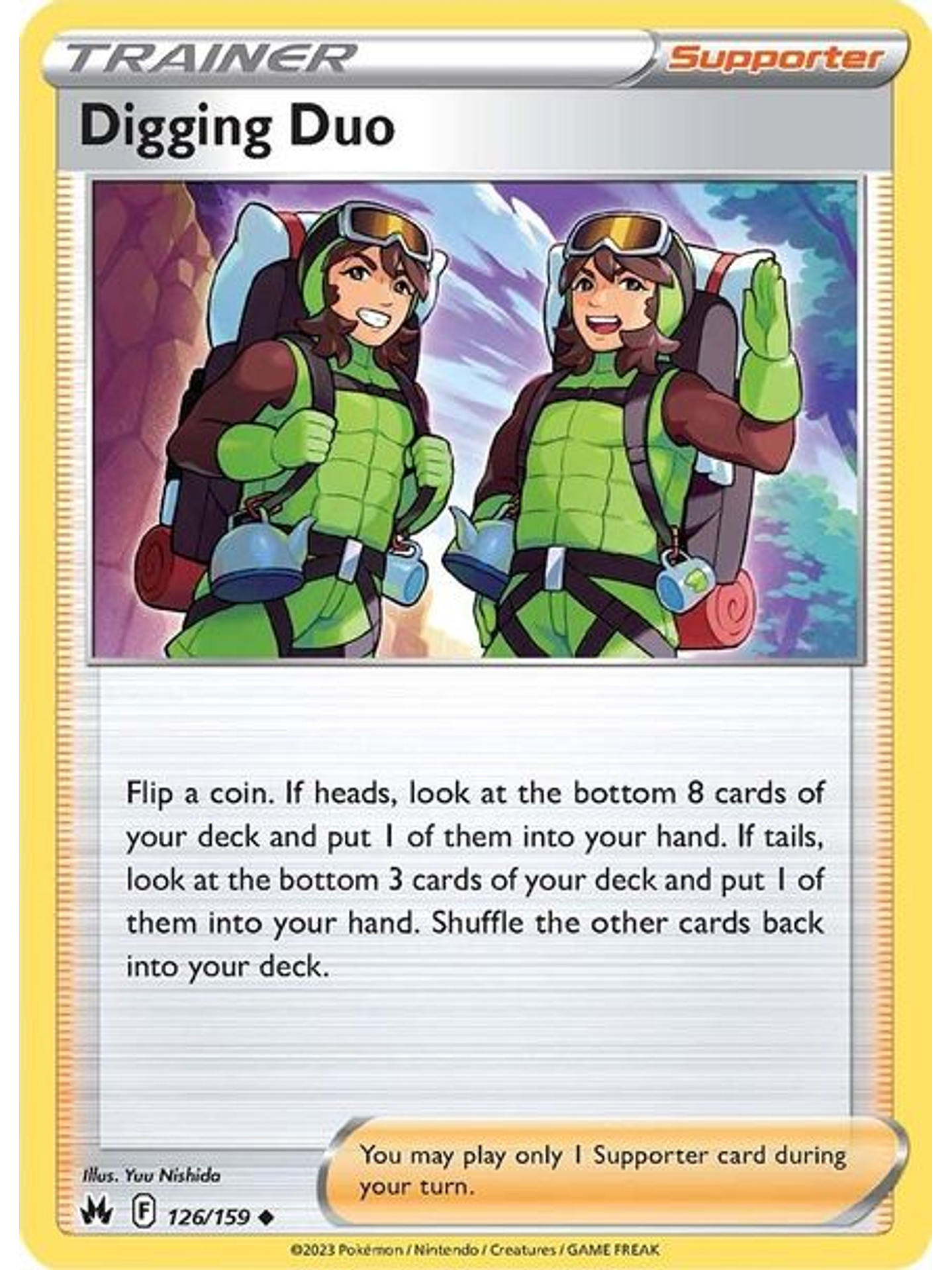 Digging Duo - 126/159 - Uncommon 1