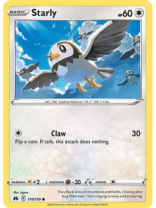 Starly - 110/159 - Common