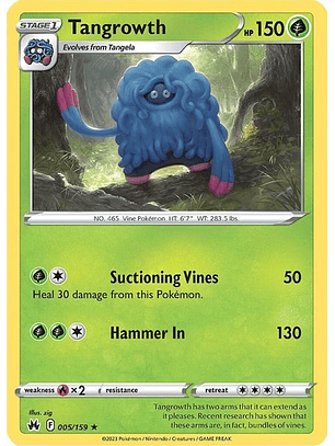 Tangrowth - 005/159 - Rare