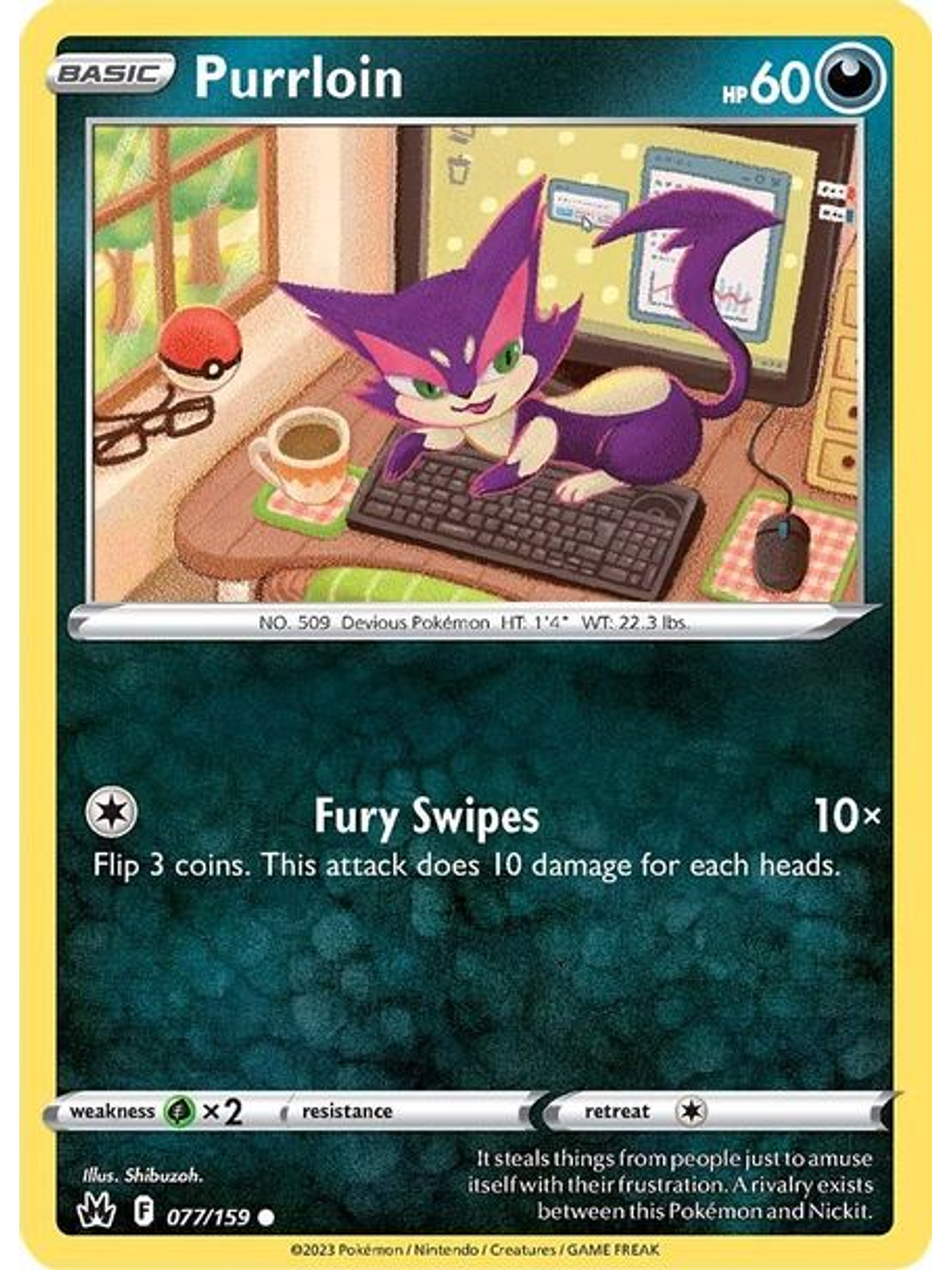 Purrloin - 077/159 - Common 1