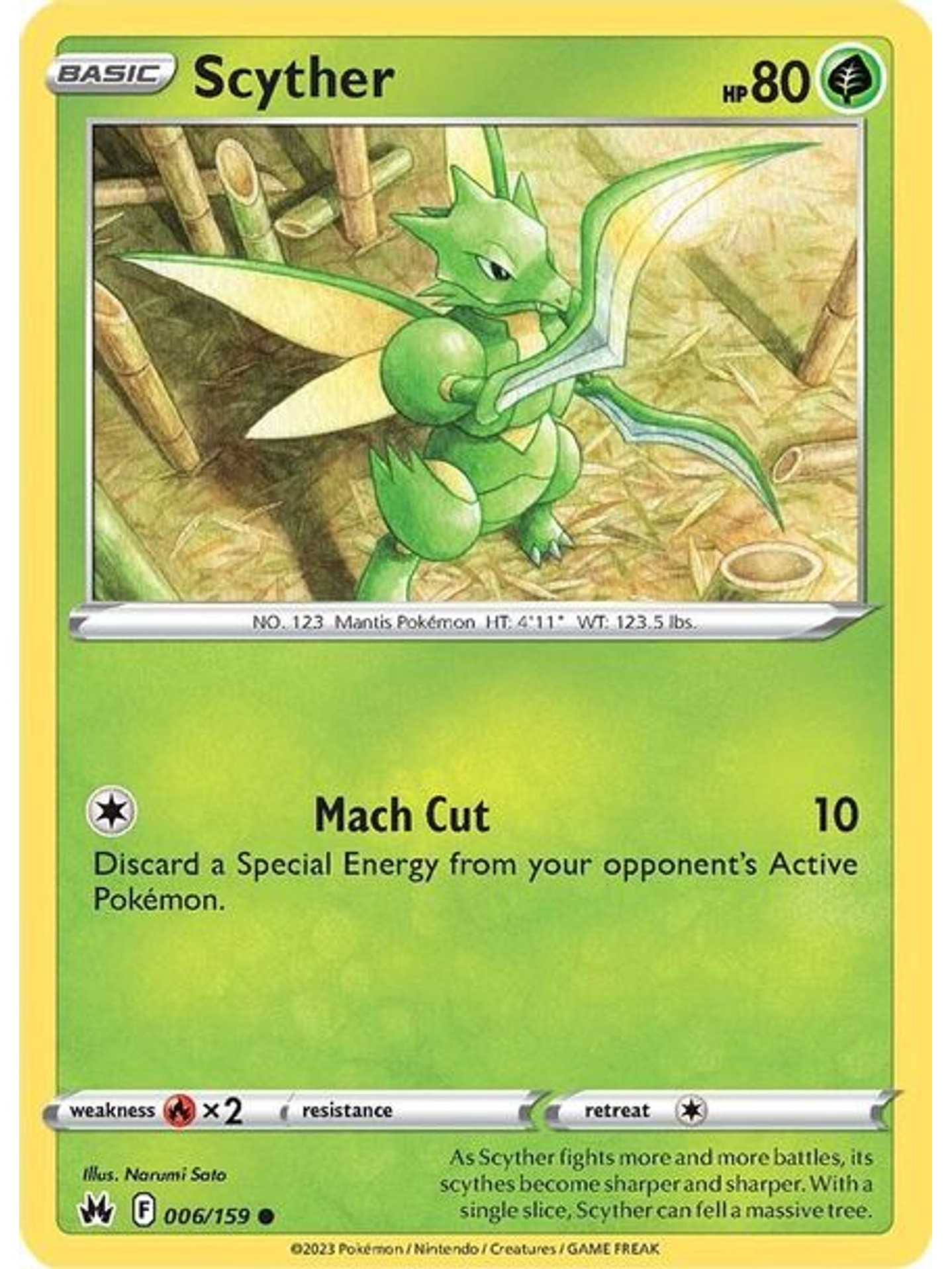 Scyther - 006/159 - Common 1