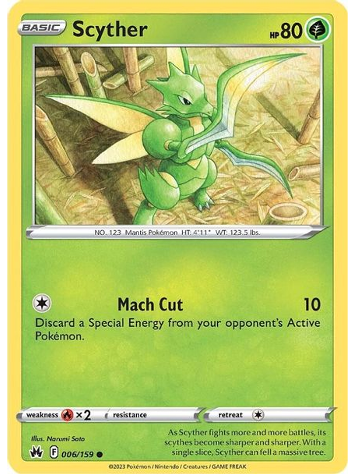 Scyther - 006/159 - Common 1