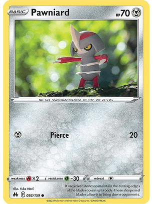 Pawniard - 092/159 - Common