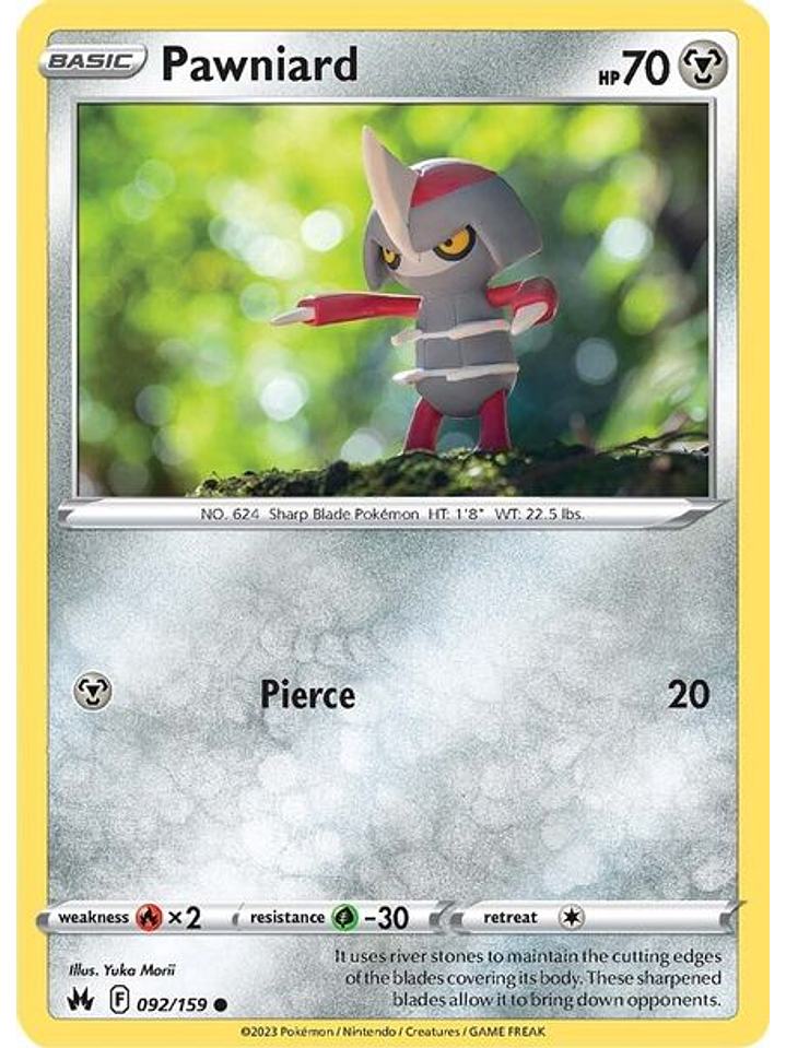 Pawniard - 092/159 - Common Reverse Holo 1