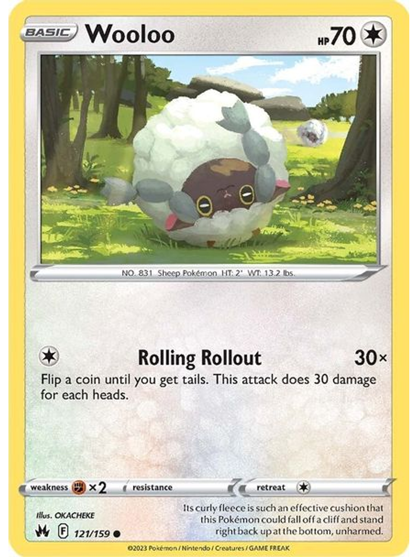 Wooloo - 121/159 - Common 1