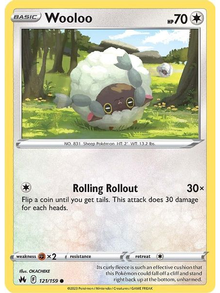 Wooloo - 121/159 - Common 1