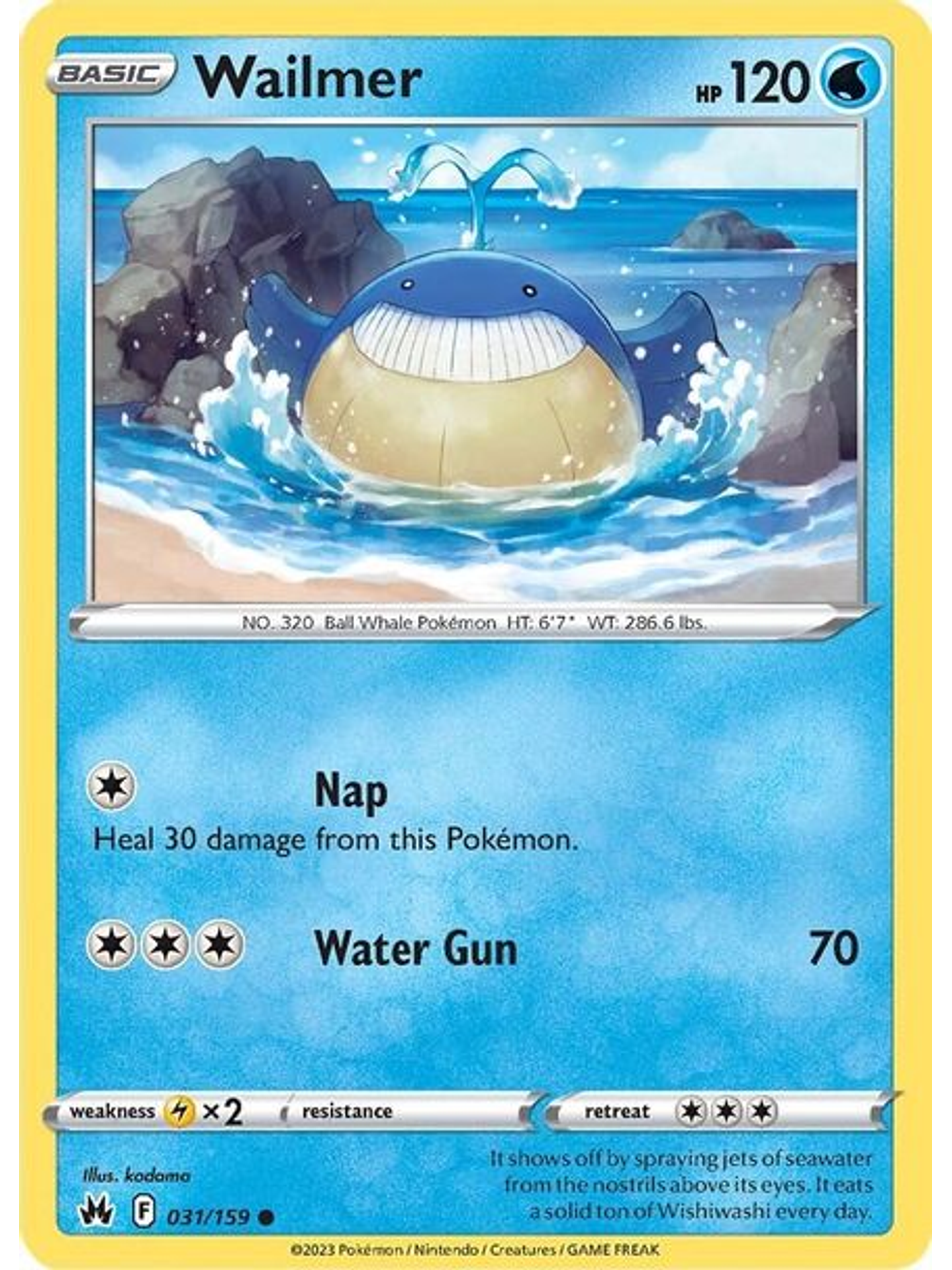 Walimer - 031/159 - Common Reverse Holo 1