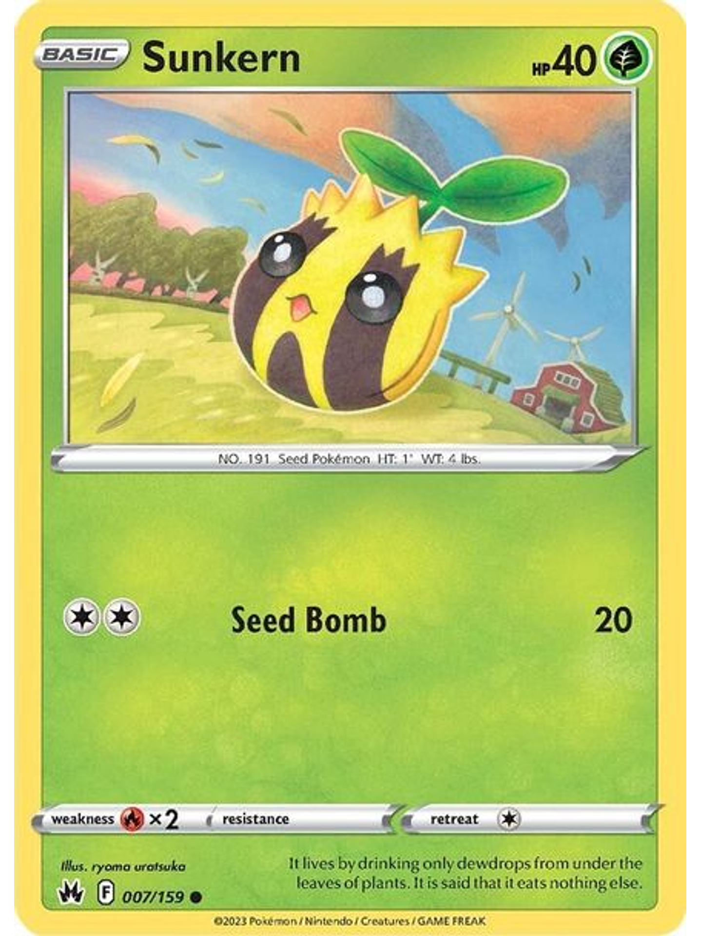 Sunkern - 007/159 - Common 1