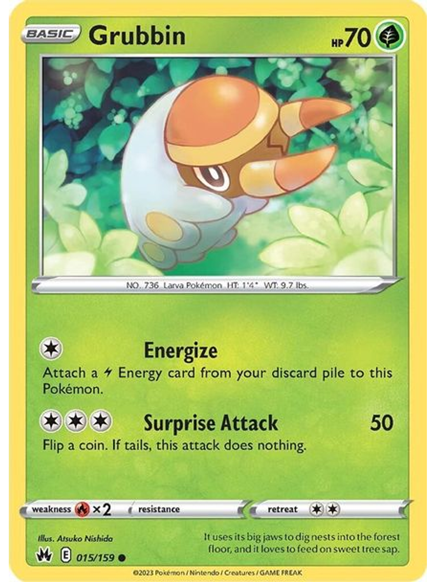 Grubbin - 015/159 - Common 1