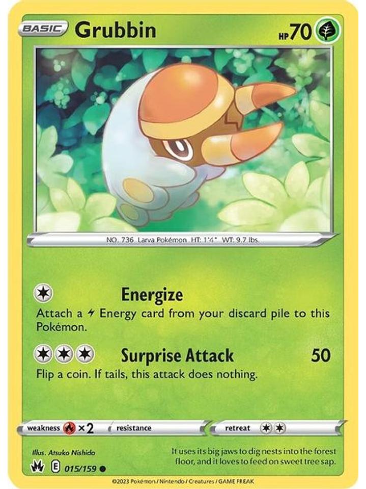 Grubbin - 015/159 - Common 1