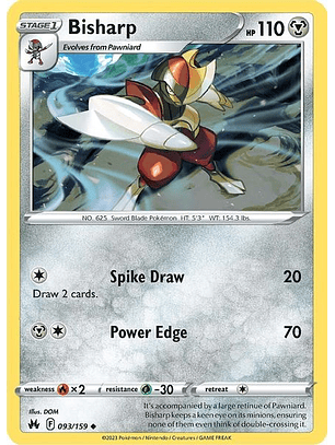 Bisharp - 093/159 - Uncommon