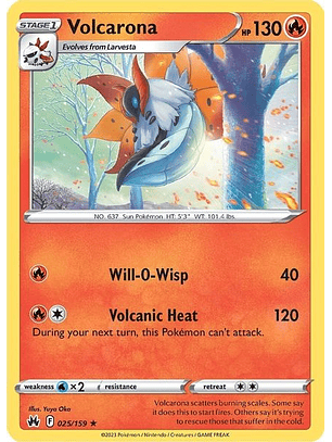Volcarona - 025/159 - Rare