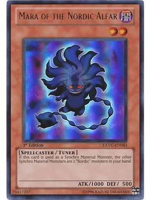 Mara of the Nordic Alfar - EXVC-EN083 - Ultra Rare 1st Edition