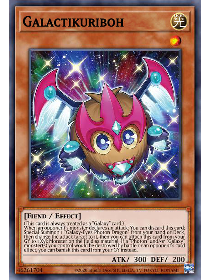 Galactikuriboh - PHHY-EN003 - Super Rare 1st Edition 1