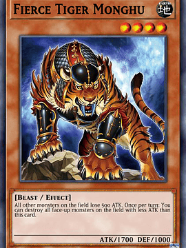 Fierce Tiger Monghu - PHHY-EN024 - Common 1st Edition