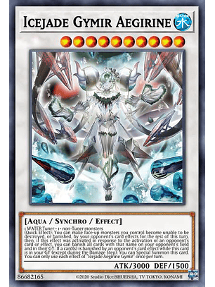 Icejade Gymir Aegirine - PHHY-EN038 - Ultra Rare 1st Edition