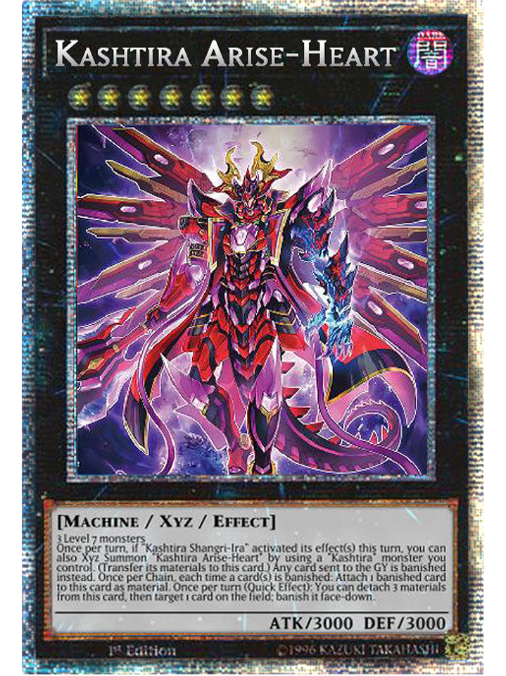 Kashtira Arise-Heart - PHHY-EN046 - Starlight Rare 1st Edition 1