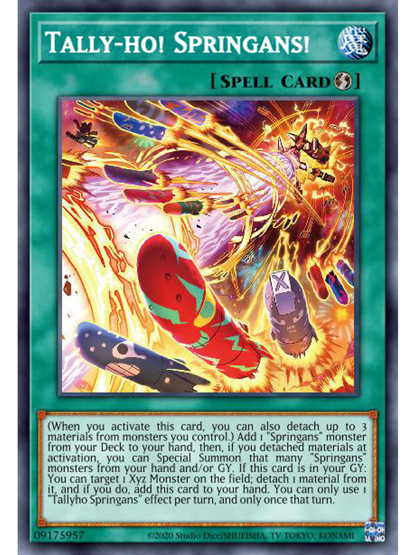 Tally-ho! Springans - PHHY-EN054 - Common 1st Edition 1