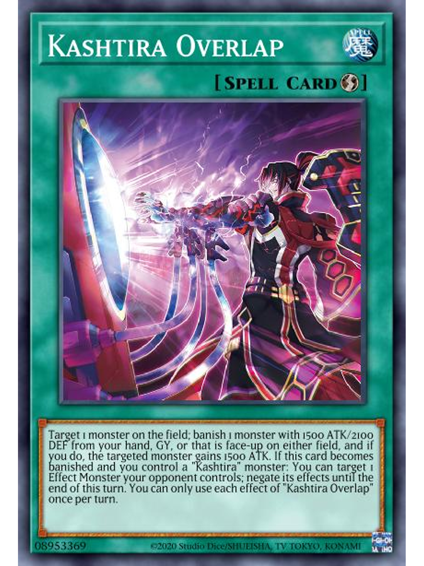 Kashtira Overlap - PHHY-EN057 - Common 1st Edition 1