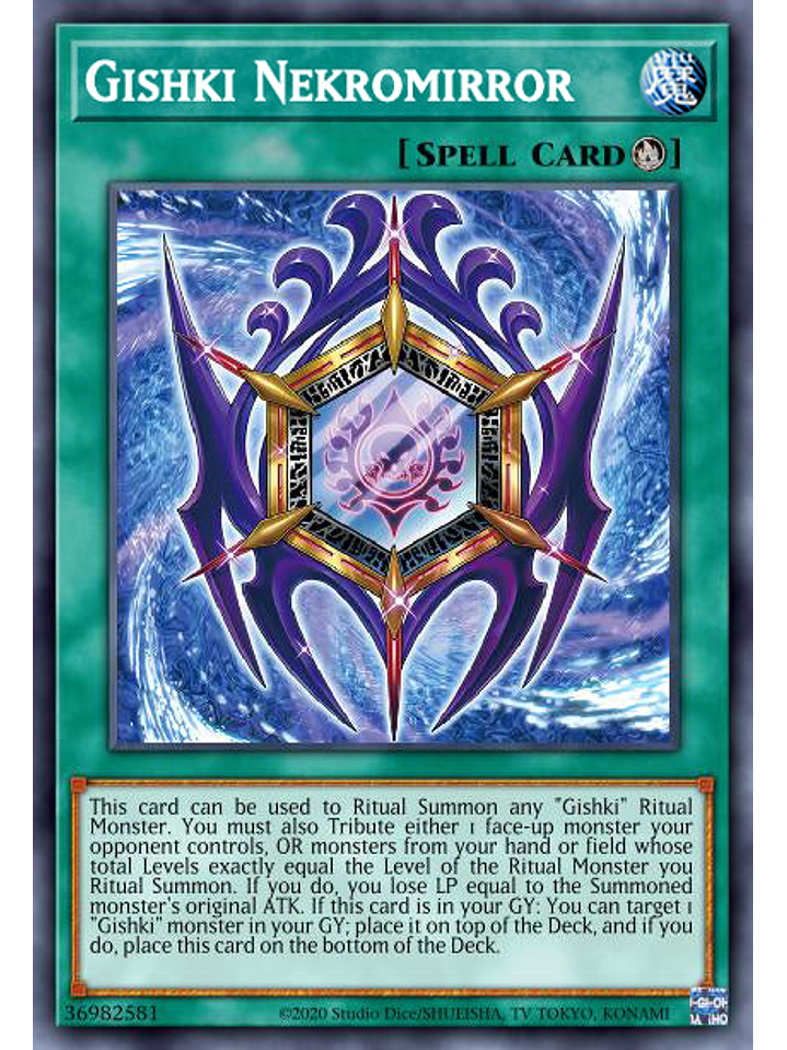 Gishki Nekromirror - PHHY-EN066 - Common 1st Edition 1