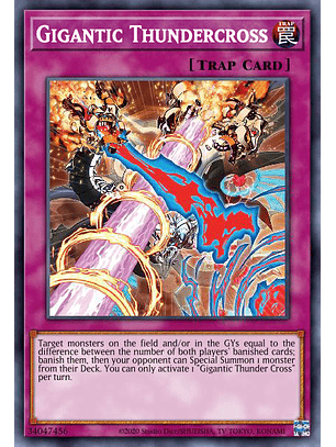 Gigantic Thundercross - PHHY-EN072 - Common 1st Edition
