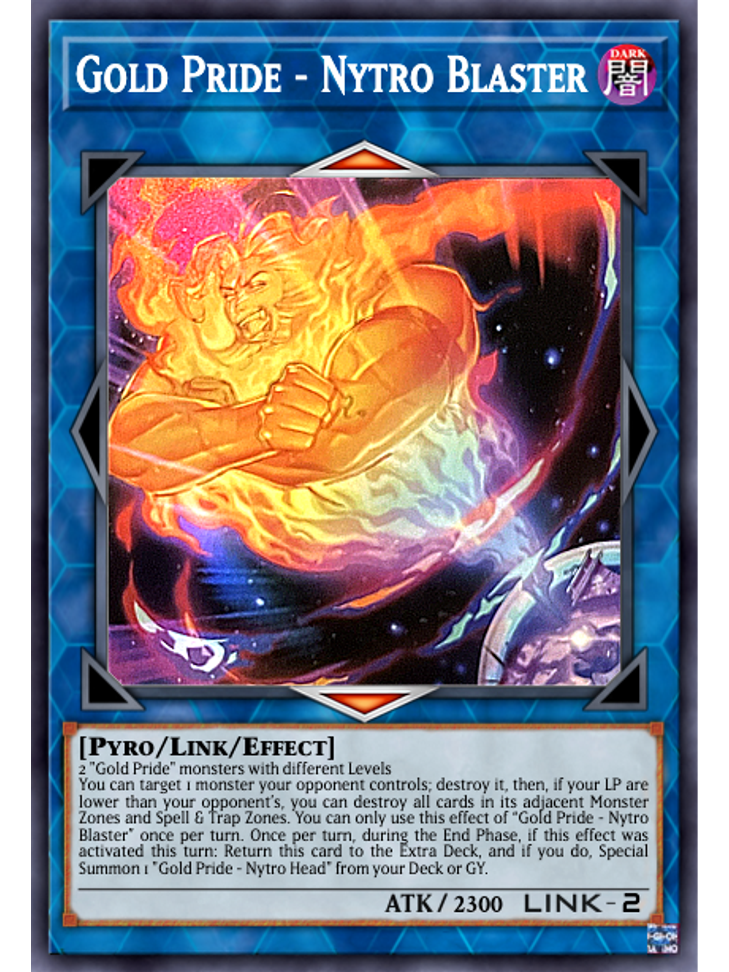 Gold Pride - Nytro Blaster - PHHY-EN090 - Super Rare 1st Edition 1