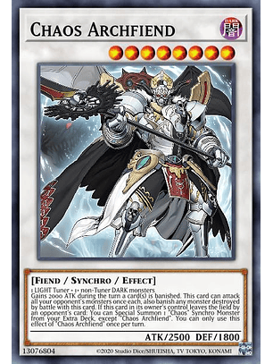 Chaos Archfiend - PHHY-EN039 - Ultra Rare 1st Edition