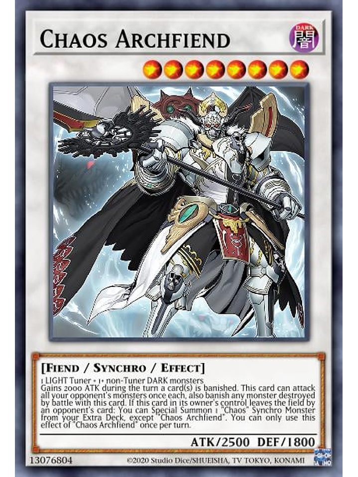 Chaos Archfiend - PHHY-EN039 - Ultra Rare 1st Edition 1