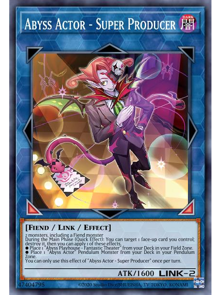 Abyss Actor - Super Producer - PHHY-EN049 - Common 1st Edition 1