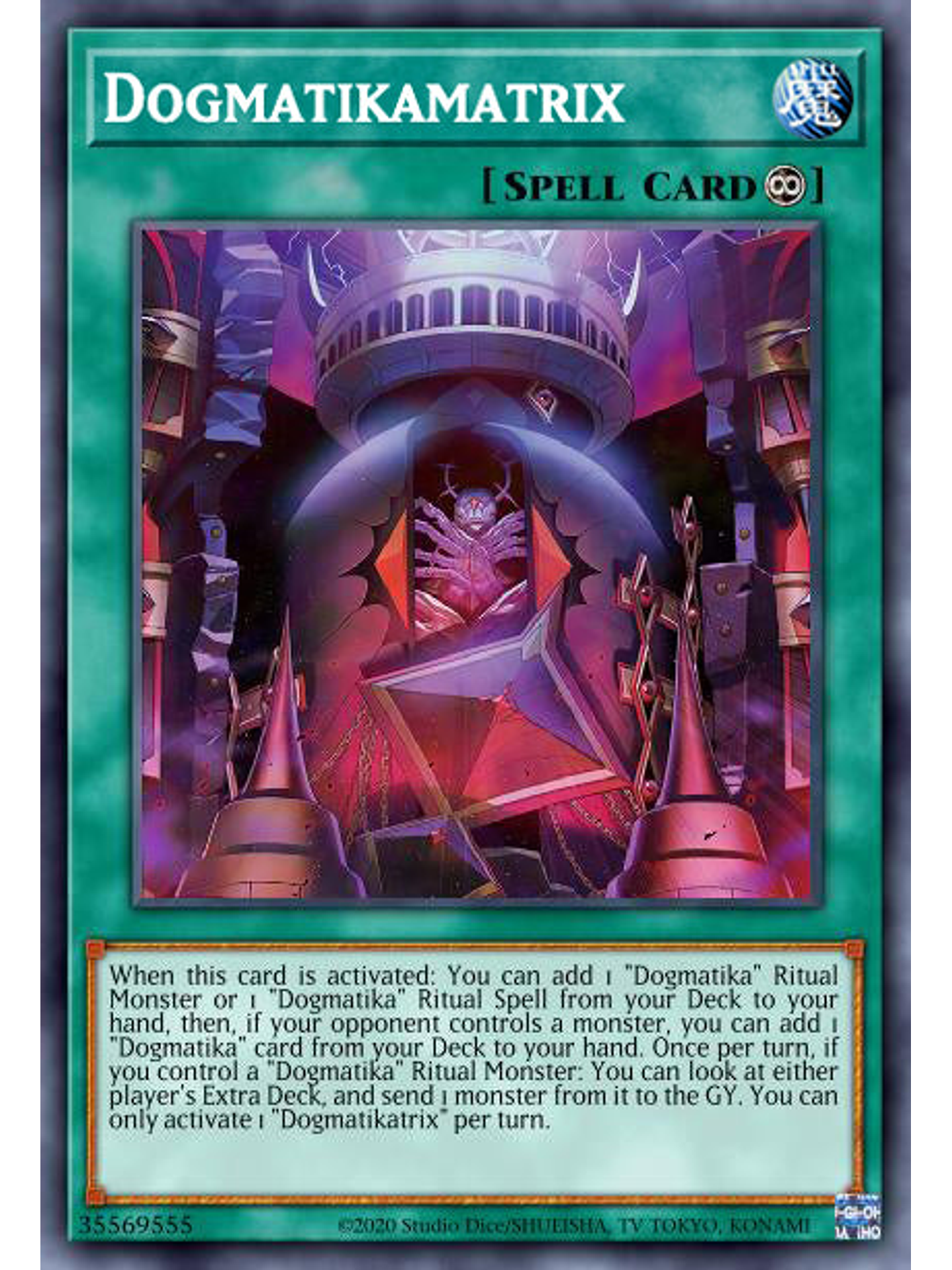 Dogmatikamatrix - PHHY-EN055 - Super Rare 1st Edition 1