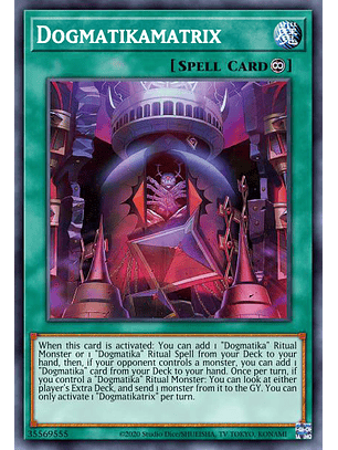 Dogmatikamatrix - PHHY-EN055 - Super Rare 1st Edition