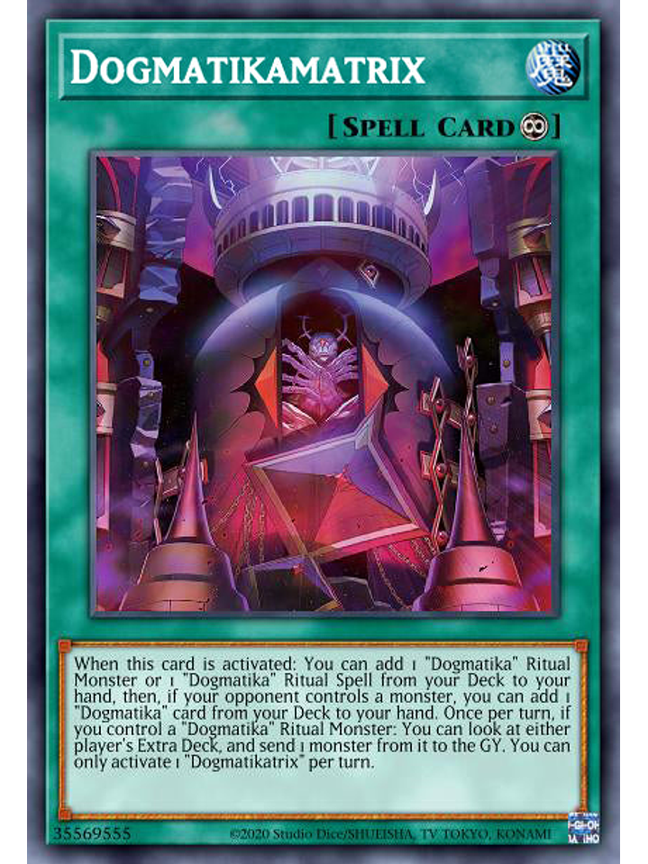 Dogmatikamatrix - PHHY-EN055 - Super Rare 1st Edition 1