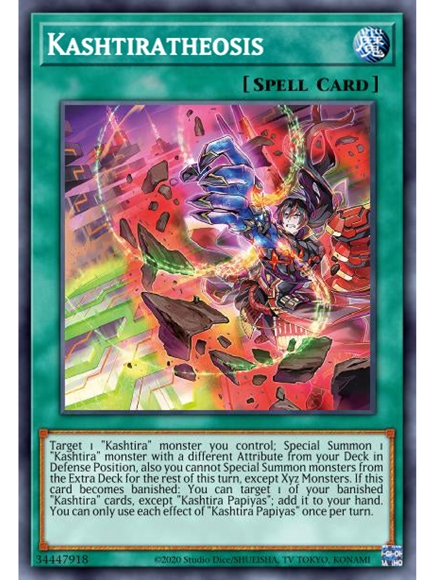 Kashtiratheosis - PHHY-EN058 - Secret Rare 1st Edition 1