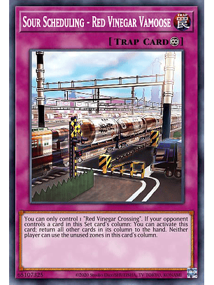 Sour Scheduling - Red Vinegar Vamoose - PHHY-EN079 - Common 1st Edition