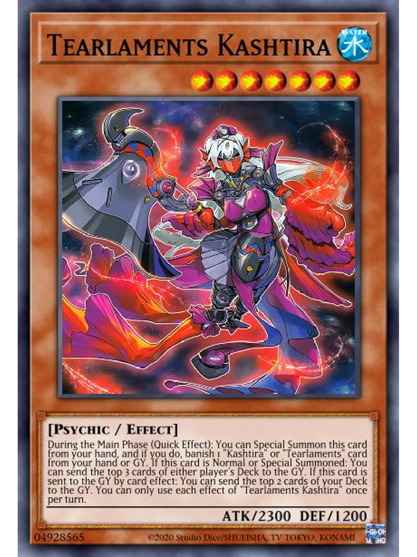 Tearlaments Kashtira - PHHY-EN008 - Ultra Rare 1st Edition 1