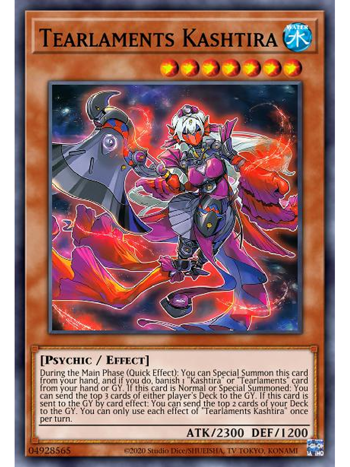 Tearlaments Kashtira - PHHY-EN008 - Ultra Rare 1st Edition 1