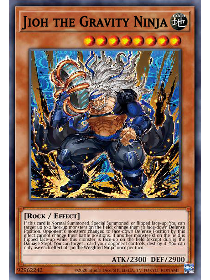 Jioh the Gravity Ninja - PHHY-EN017 - Common 1st Edition 1