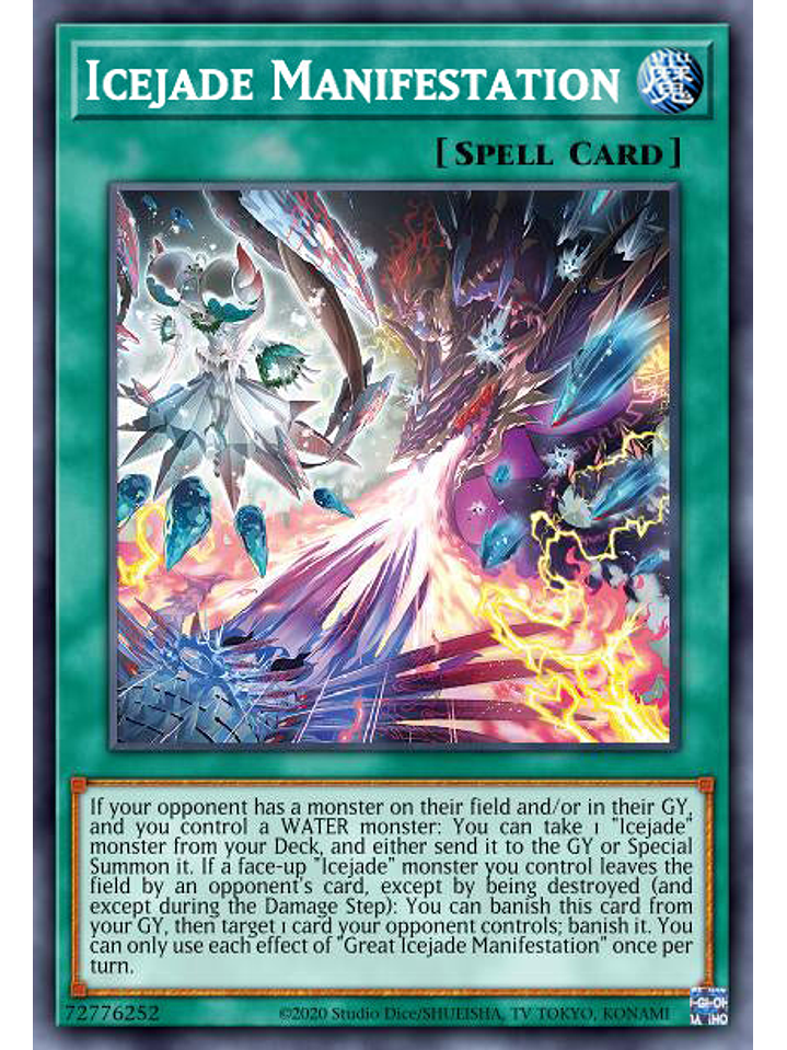 Icejade Manifestation - PHHY-EN053 - Common 1st Edition 1