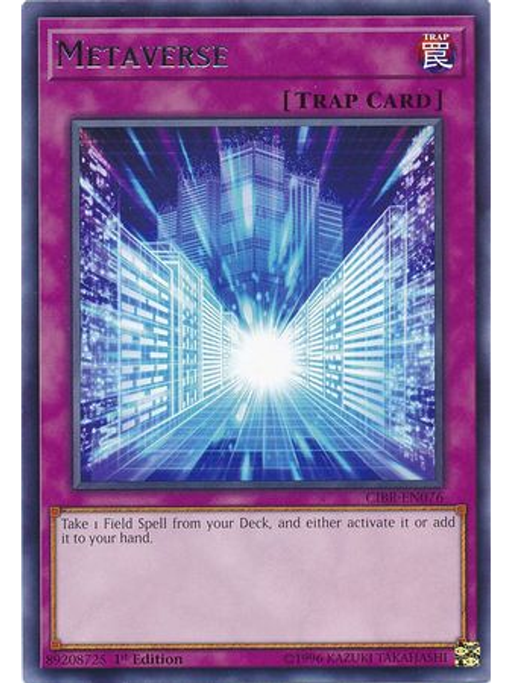 Metaverse - cibr-en076 - Rare 1st Edition 1