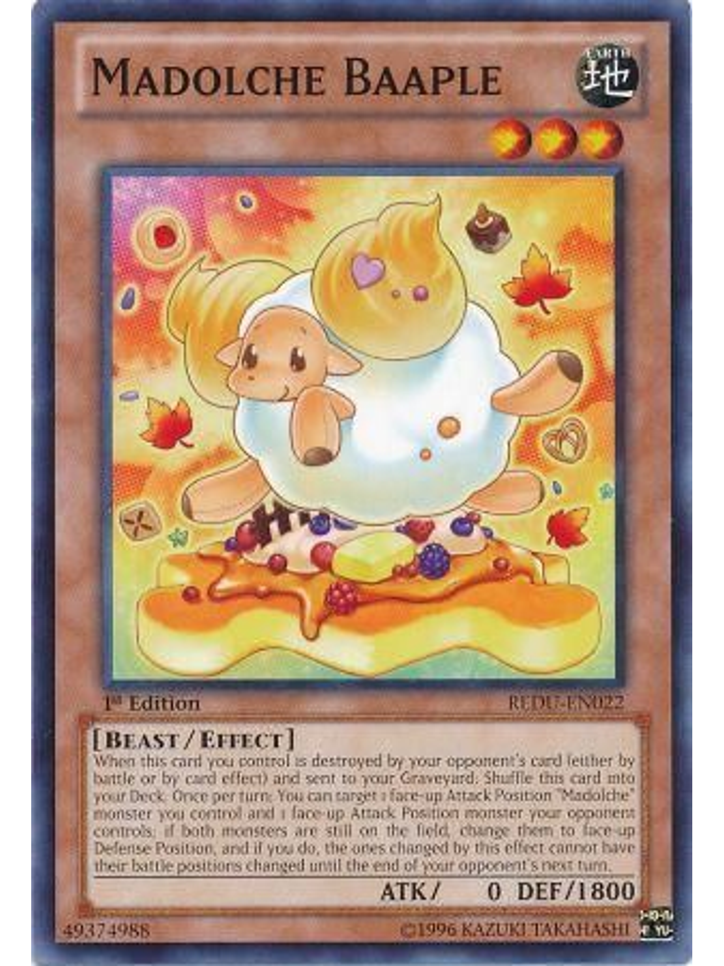 Madolche Baaple - REDU-EN022 - Common 1st Edition 1