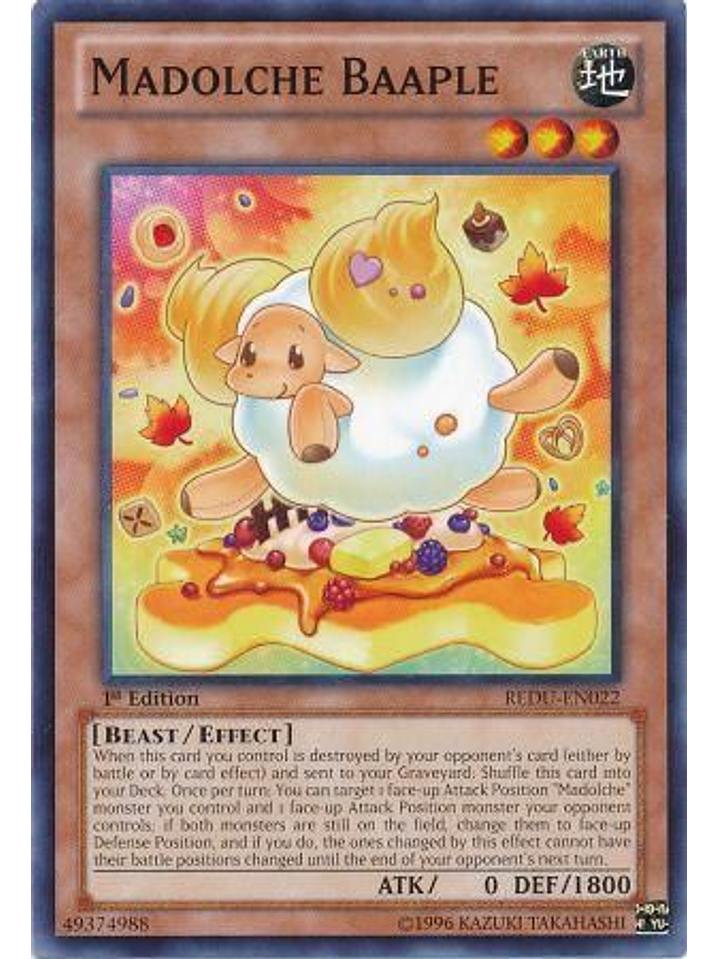 Madolche Baaple - REDU-EN022 - Common 1st Edition 1