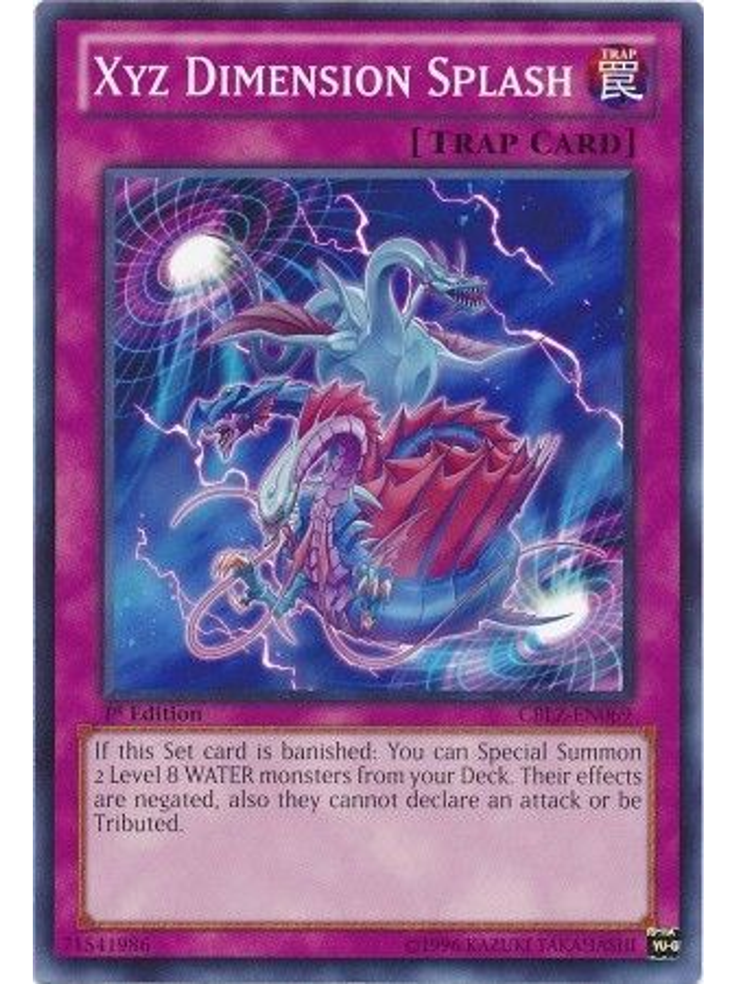 Xyz Dimension Splash - CBLZ-EN069 - Common 1st Edition 1