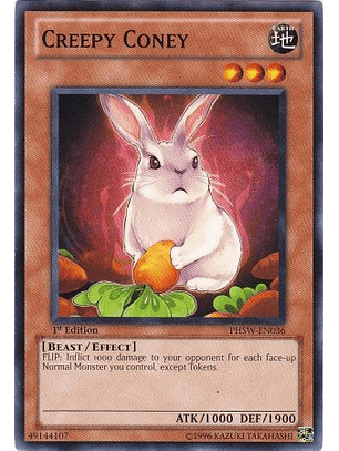 Creepy Coney - PHSW-EN036 - Common 1st Edition