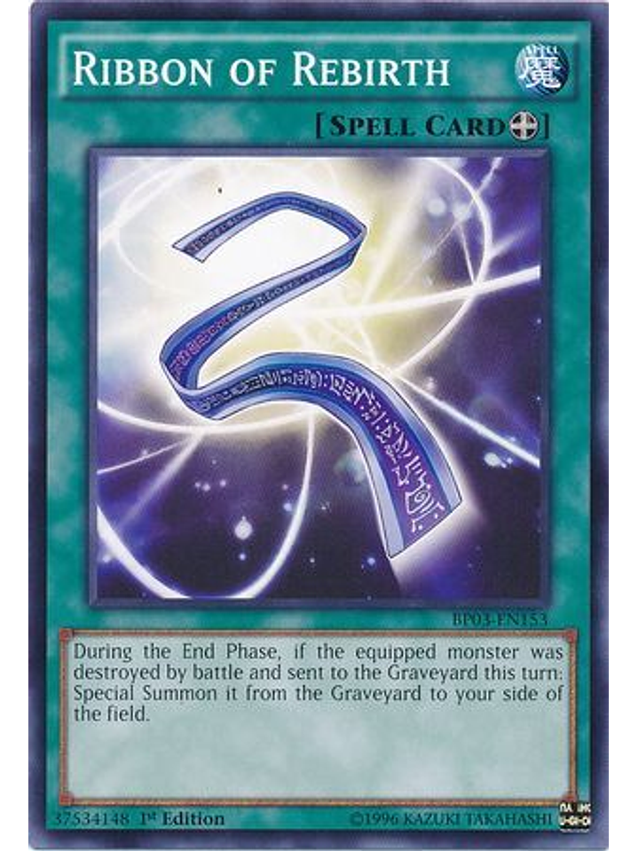 Ribbon of Rebirth - BP03-EN153 - Common 1st Edition 1