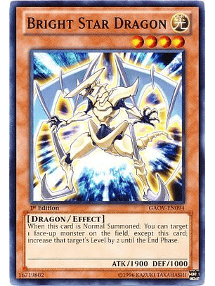 Bright Star Dragon - GAOV-EN094 - Common 1st Edition