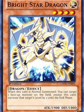 Bright Star Dragon - GAOV-EN094 - Common 1st Edition