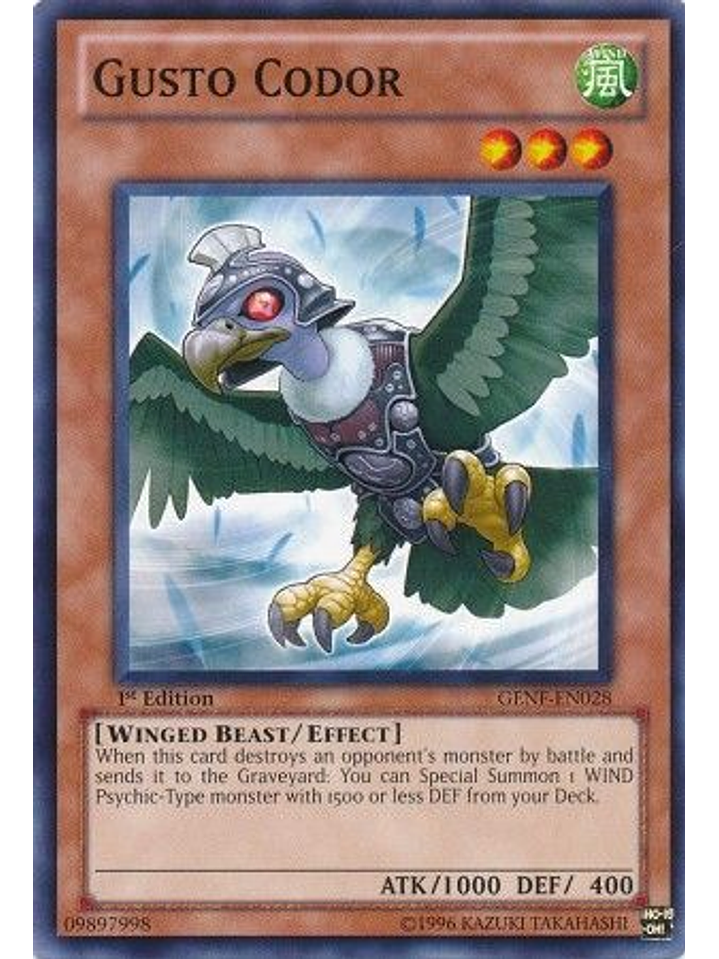 Gusto Codor - GENF-EN028 - Common 1st Edition 1