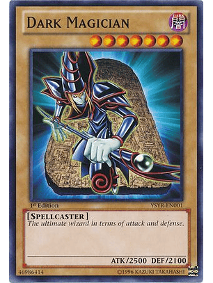 Dark Magician - YSYR-EN001 - Common 1st Edition
